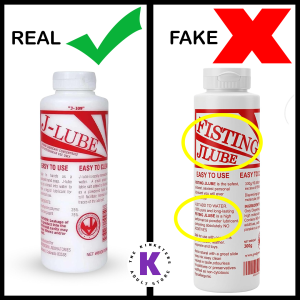 Warning: Fake J-Lube!