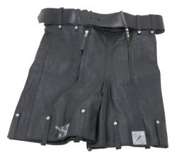 Re-Kinked - Leather Chastity Shorts