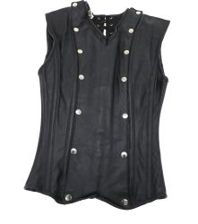 Re-Kinked - Real Leather Men's Boned Corset Small