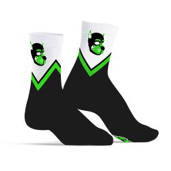 SneakXX Kinky Puppy Sneaker Socks PUPPY HOOD Green