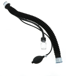 Gas Mask Hose with Aroma Pump (Screw Fit)