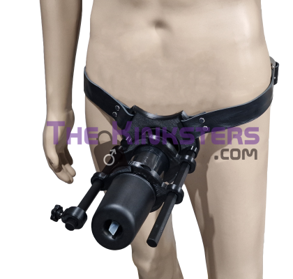 Tremblr Pro Dom Premium Leather Receiver Harness Universal Set