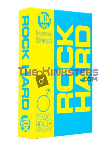 Rock Hard Max Strength Sexual Support 10 caps (BBE 20/4/25)
