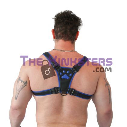 Brutus Puppy Harness Black & Blue