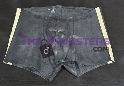 Re-Kinked - MisterB Rubber Trunks White Medium