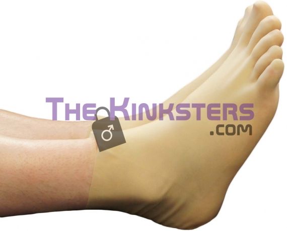 Semi-Transparent Rubber Toe Socks