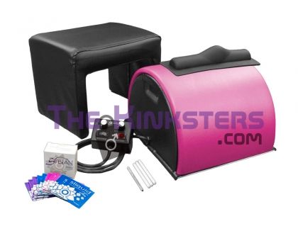 Sybian With Matching Stool - Playful Pink