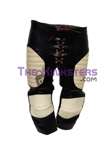 Mens Champion Rubber Baseball Shorts with White & Red Detail