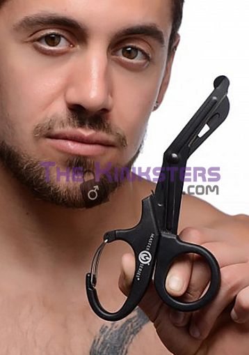 "Snip" Heavy Duty Bondage Scissors with Clip