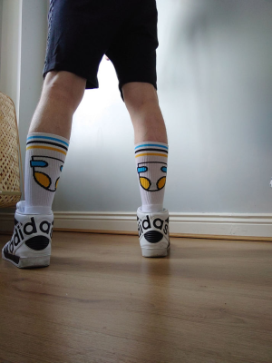 Sk8erboy DIAPER "Padded Butt" Socks