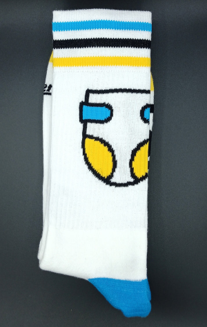 Sk8erboy DIAPER "Padded Butt" Socks