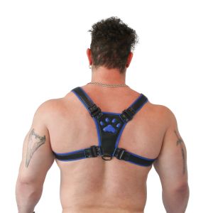 Brutus Puppy Harness Black & Blue