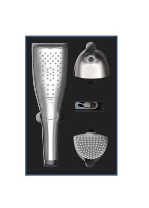 AquaPulse Trio 3-in-1 Shower Massager Stimulator