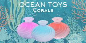 Ocean Toys Coral Clitoral Stimulator - Rosa