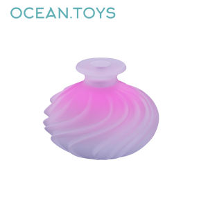 Ocean Toys Coral Clitoral Stimulator - Fuchsia