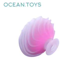 Ocean Toys Coral Clitoral Stimulator - Fuchsia