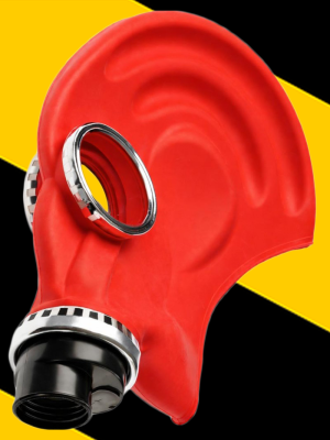 GP5-C Gas Mask - Standard Version - Red