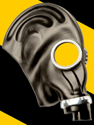 GP5-CC Gas Mask - Converted for Rebreathing - Black