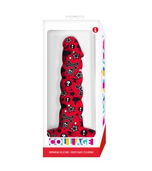 Collage "Gothic" Tattooed Dildo