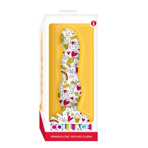 Collage "Cupcakes & Unicorns" Tattooed Dildo