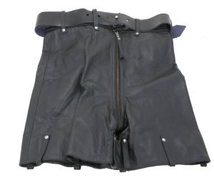 Re-Kinked - Leather Chastity Shorts