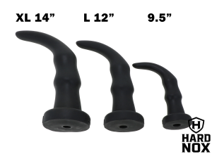Hard Nox Slouch - 9.5" Curved Butt Plug