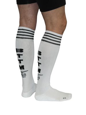 Mister B Cruising Football Socks BTTM White