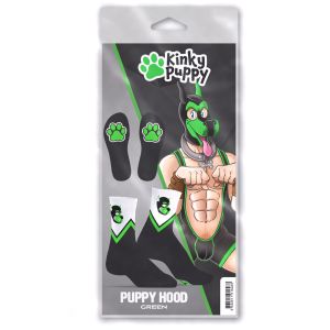 SneakXX Kinky Puppy Sneaker Socks PUPPY HOOD Green