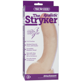 Stryker Vac U Loc Realistic 9.5" Dildo