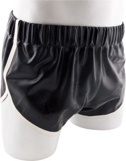 Rubber Shorts Red Saddle