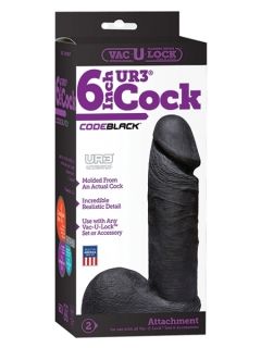 CodeBlack Vac-U-Lock 6" UR3 Cock