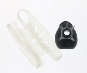 Anaesthetic Mask with Clear Heavy Duty Harness (Push Fit)