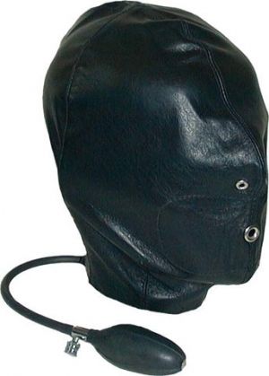 Leather Inflatable Hood