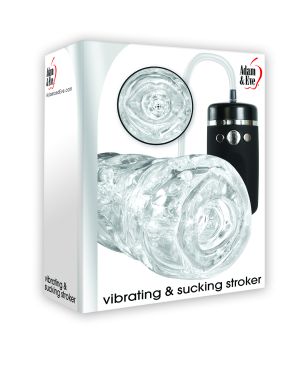 Vibrating & Sucking Stroker