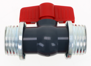 Gas Mask Hose Connector with Shut Off Valve (Various Options)