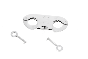 Trap Me Stainless Steel Thumb/Toe Cuffs